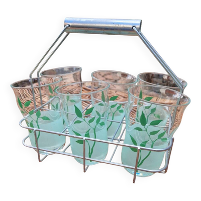Service à Orangeade Vintage