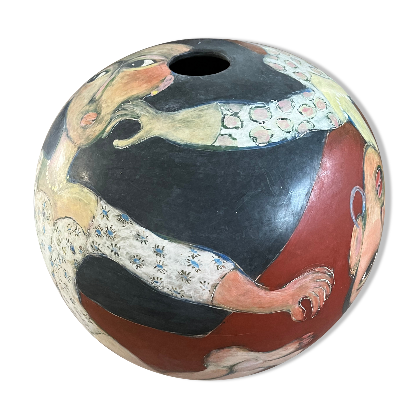Vase boule Sophie Combre