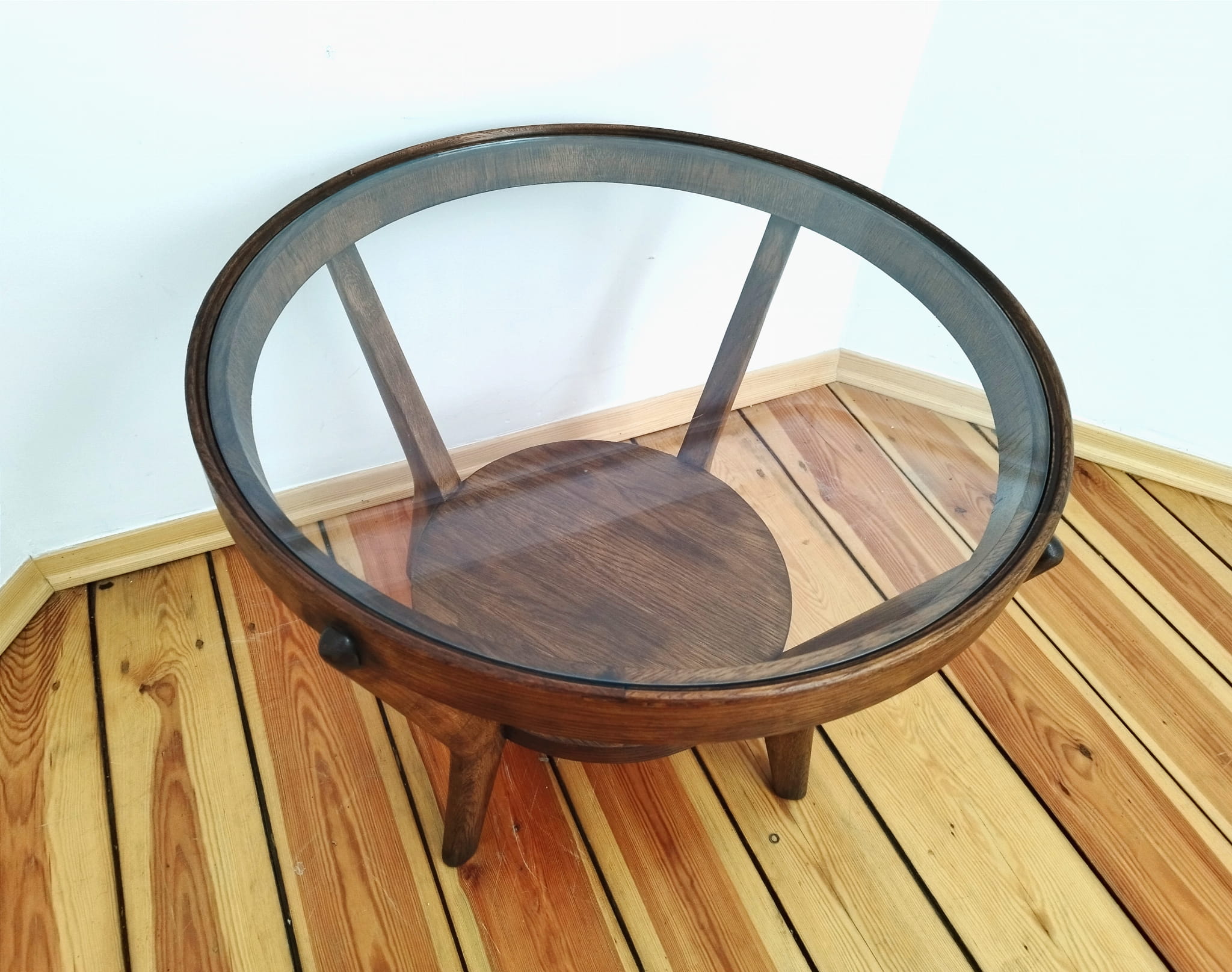 Coffee table design by K Kozelka & A Kropacek for Interier Praha Czechoslovakia 30s