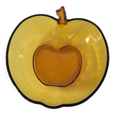 Saladier vintage pomme verre pressé