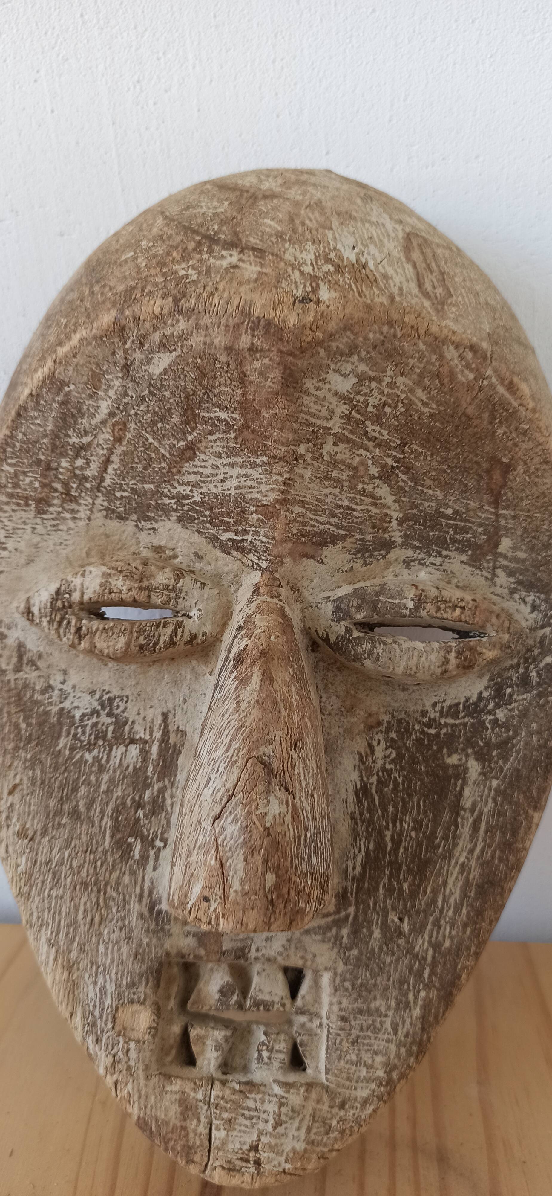 Lega mask from DR Congo - African tribal art