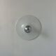 Pair of vintage wall lights, white lacquered metal, Italy 1970.
