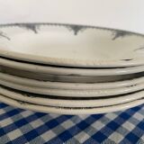 Saint-Jean Varage ironstone soup plates