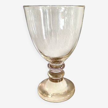 Glass chalice vase