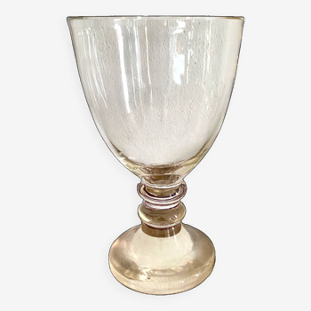 Vase calice en verre