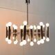 German lustre from the mid-century space age by Doria Leuchten, 1960s.