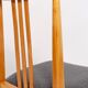 Mid-Century beech wood chair with grey boucle fabric, M. Zielinski, Europe, 1960.