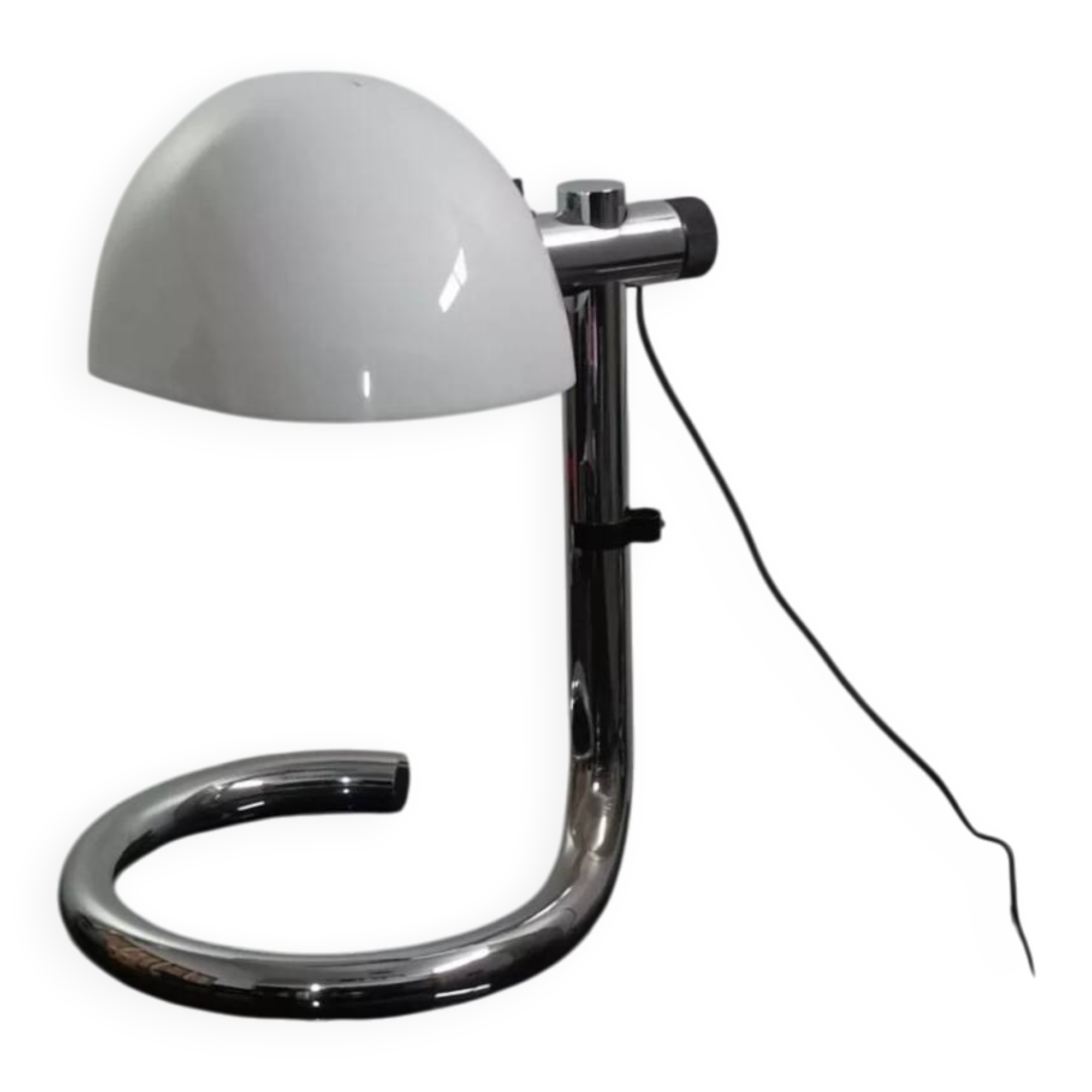 Importante lampe de table par Metalarte 1970s