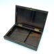 Card box in rosewood marquetry mid 19th century