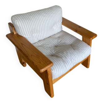 Wooden armchair