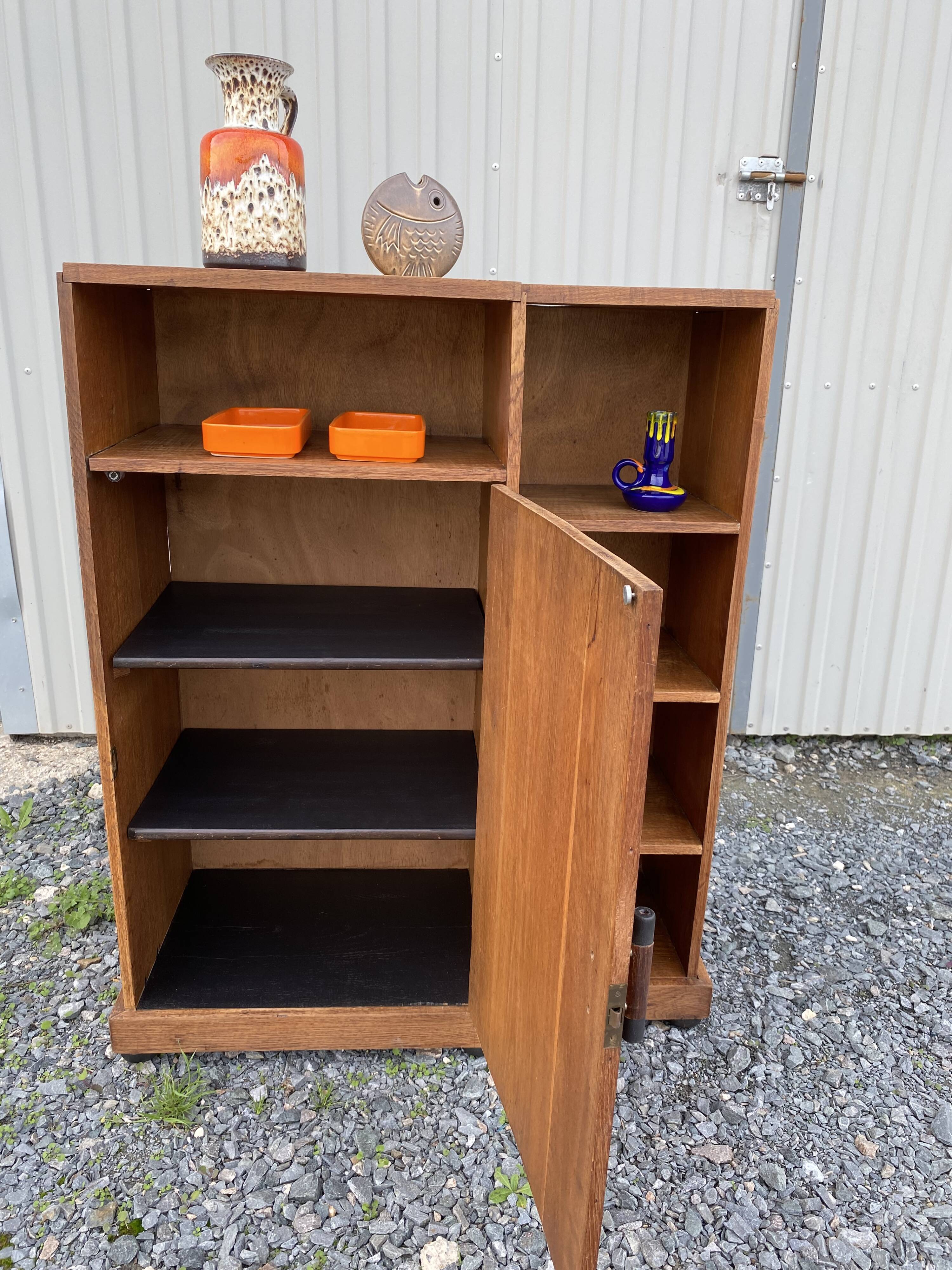 Asymmetrical furniture from the 50s