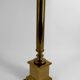 Important Tiffany-style lamp, bronze and stained glass – 20th century