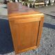 Enfilade with 3 Art Deco doors from the 1950s in oak.