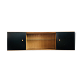 Oak wall hanging sideboard 1960