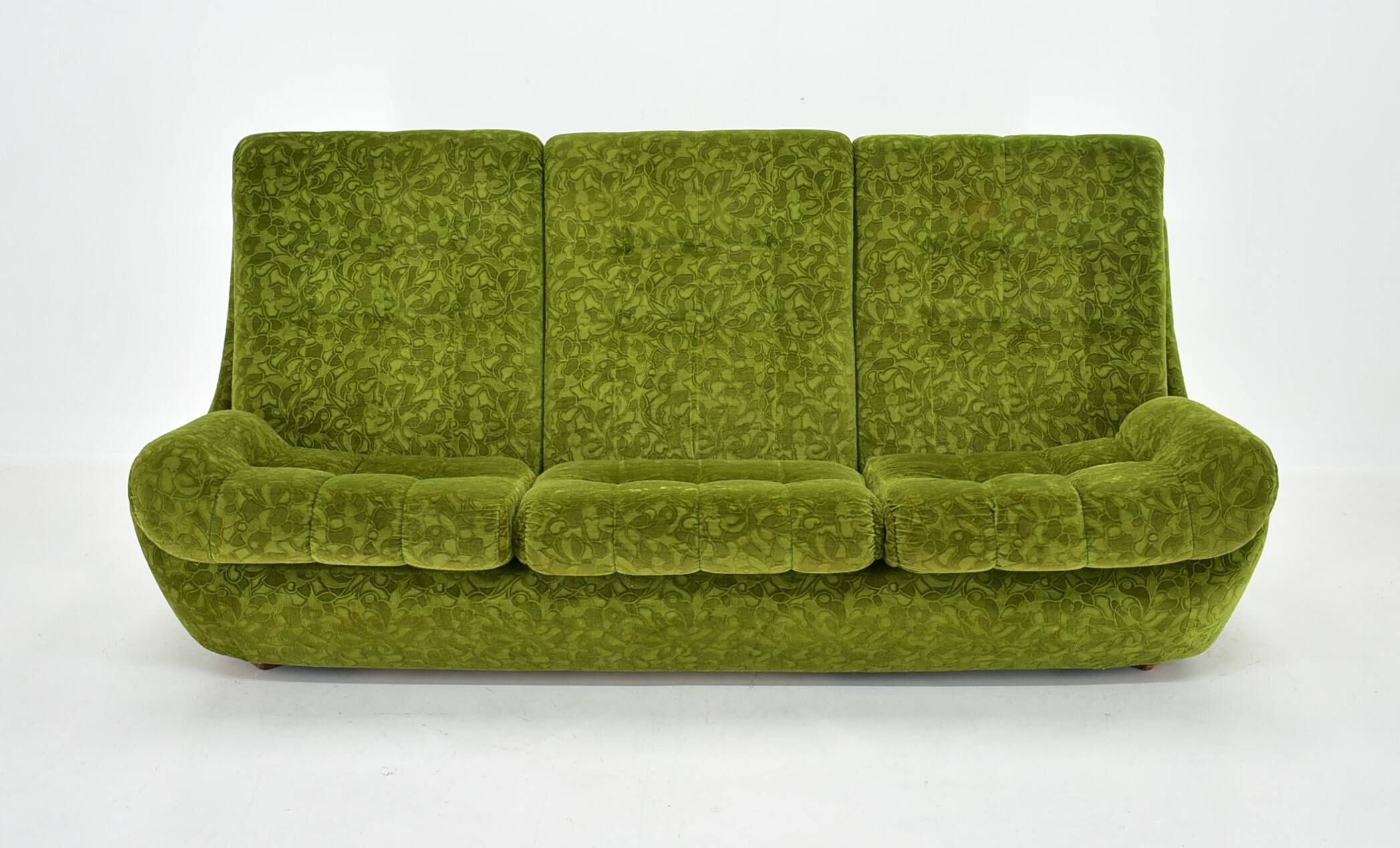 Big Design Three-Seat Sofa Atlantis,Czechoslovakia 1970s