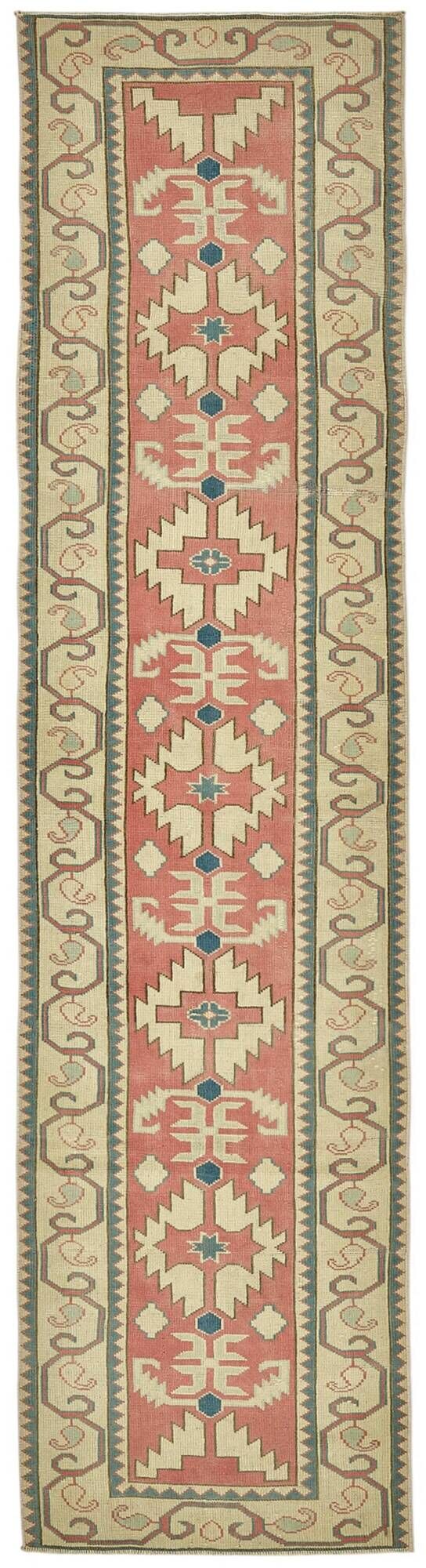 Turkish Vintage Anatolian Rug 80 cm x 312 cm