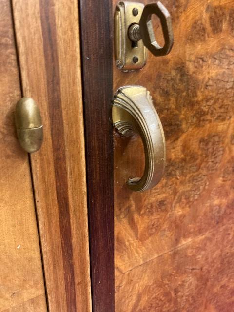 3-door Art Deco wardrobe