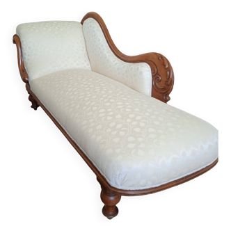 Victorian mahogany daybed 