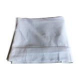 Ancient white cloth solitary openwork edges