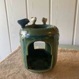 Ceramic bird candle holder