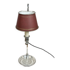 Lampe Quinquet en métal - xix eme