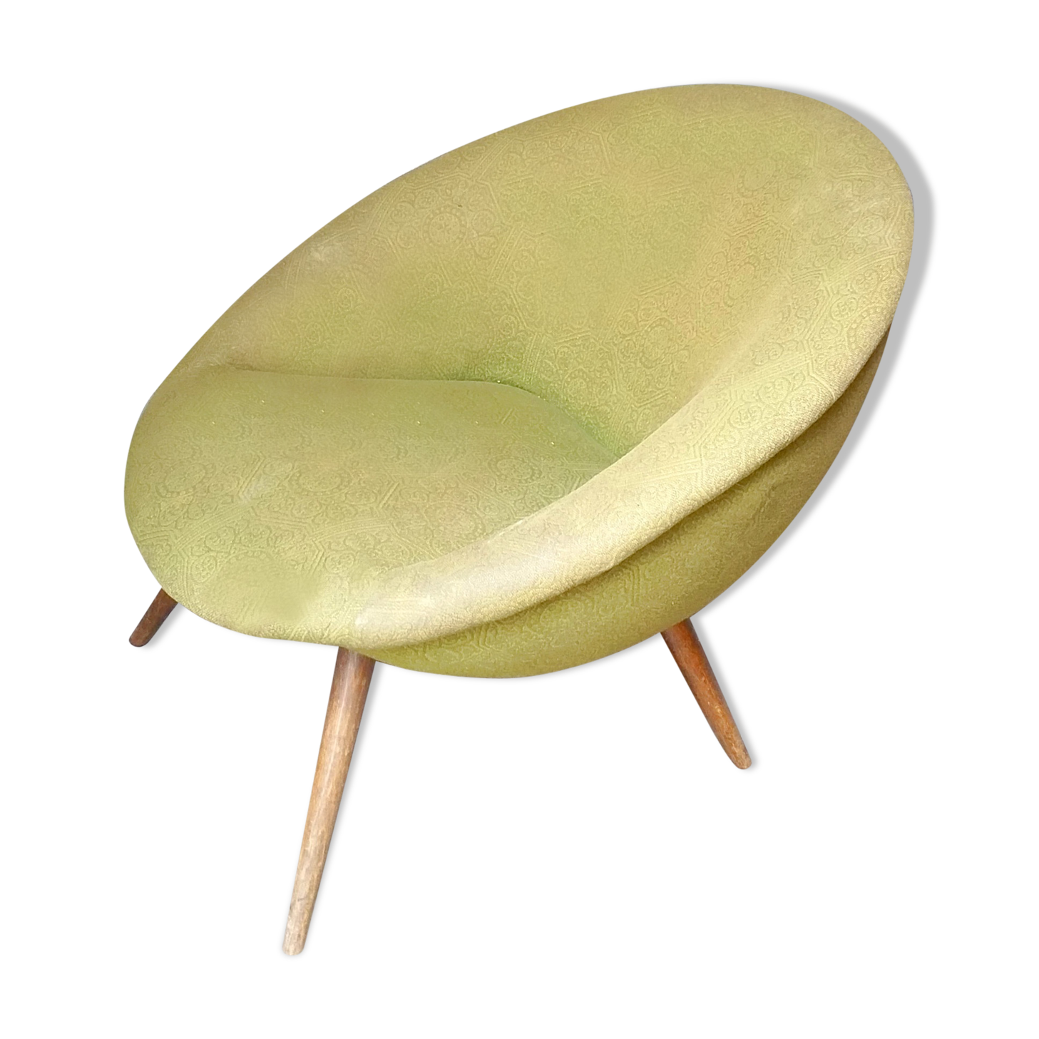 Chair egg egg 50s green