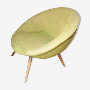 Chair egg egg 50s green