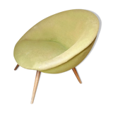 Chair egg egg 50s green