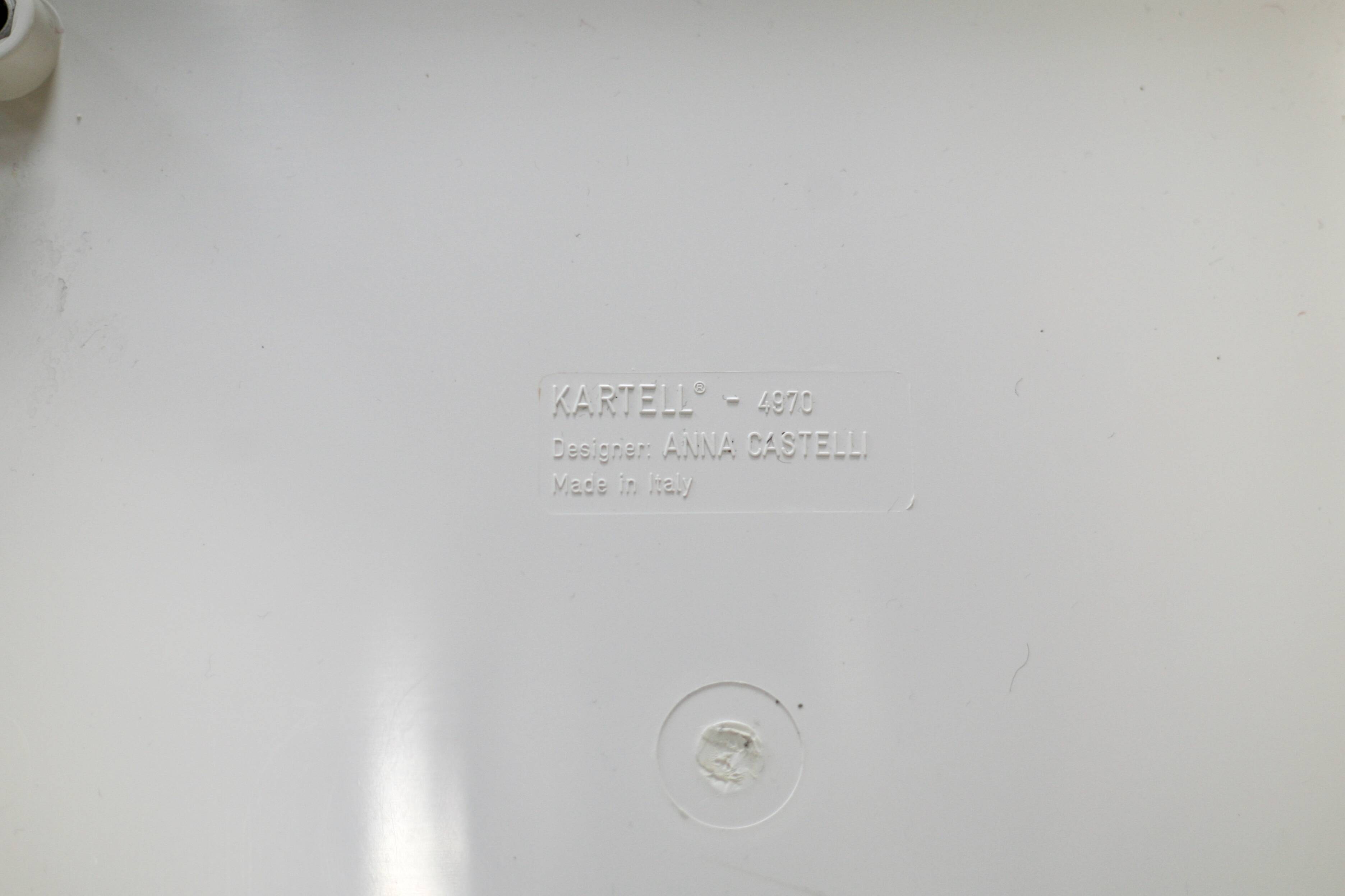 Anna Castelli, Kartell. Storage modules, Circa 1970