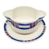 Saucière Badonviller ribbon