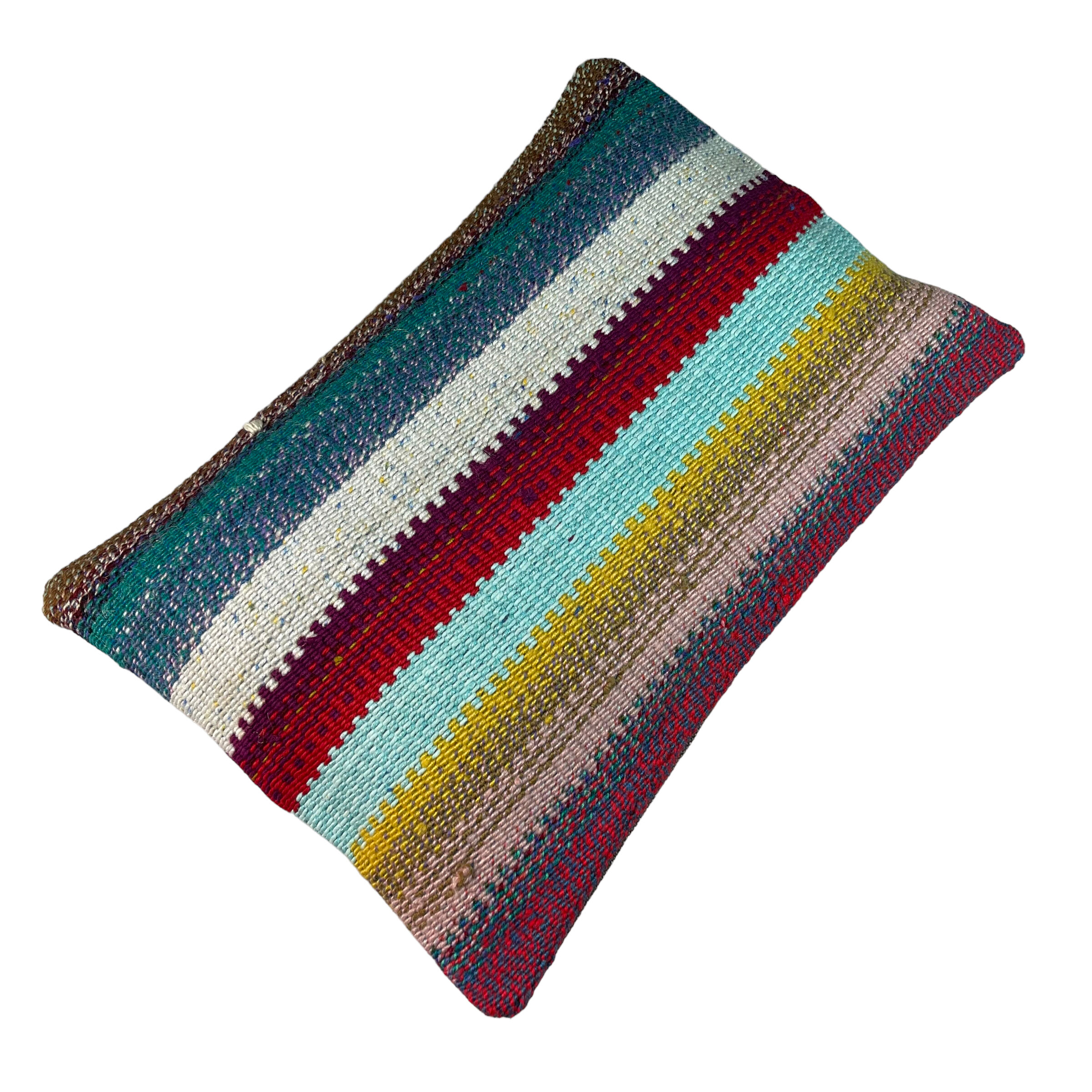 Vintage turkish kilim cushion cover 30x50cm