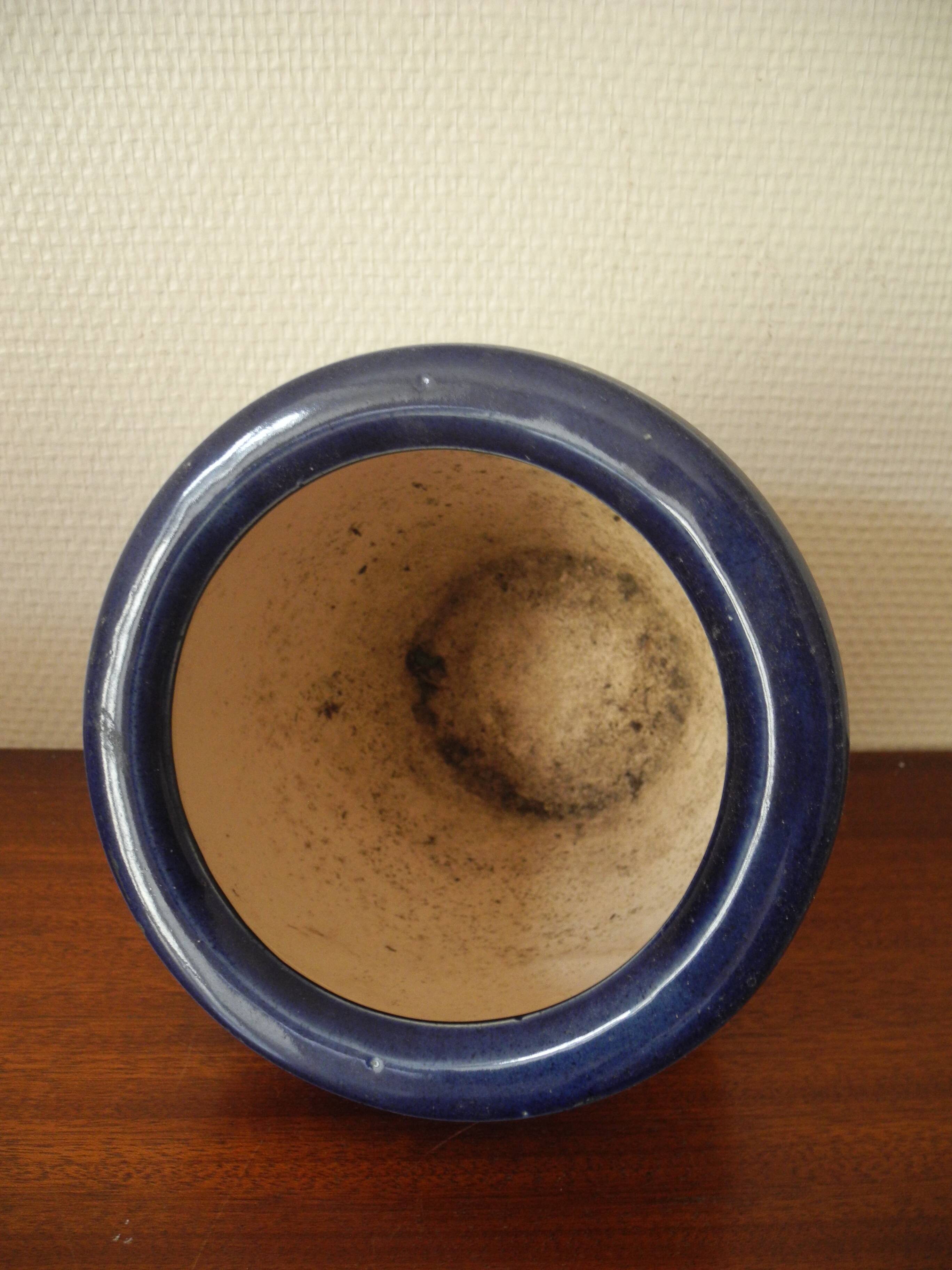 vintage ceramic flower pot