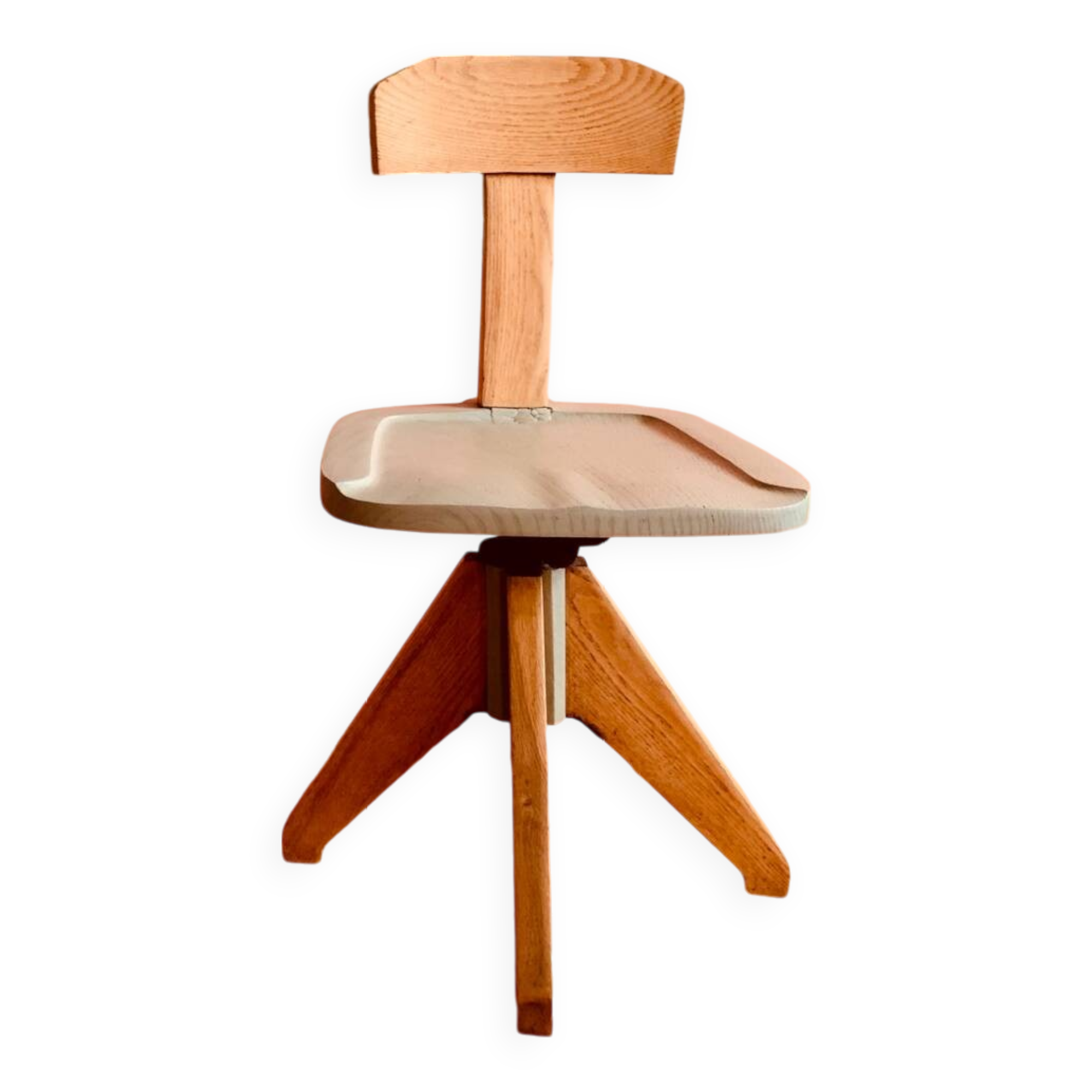 Office chair in wood by Olaio, Portugal 1940