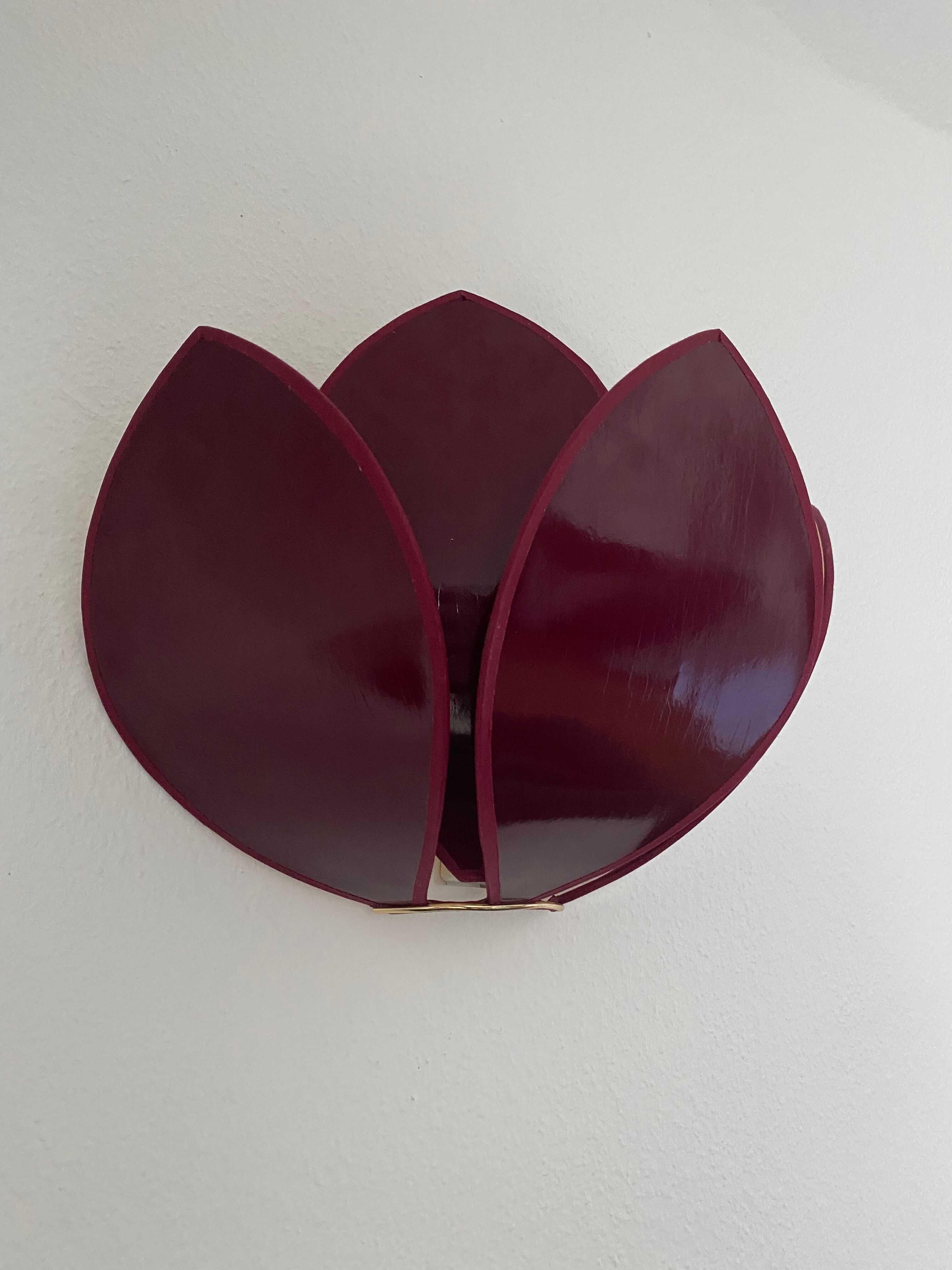 Lotus flower sconces