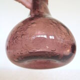 Bubbled glass vase