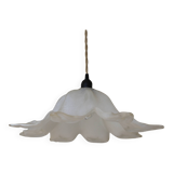 Large glass "flower" pendant light