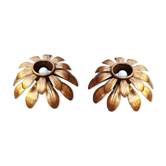 Paire d’appliques Ferro-Art