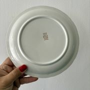 Set of 6 vintage dessert plates, "Indian Tree" pattern by Digoin