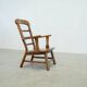 Ensemble de deux fauteuils en chêne