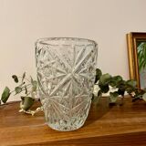 Vintage transparent vase