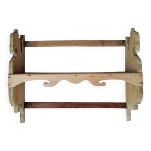 Etagère murale ancienne - brut