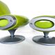 “Gluon” armchair and ottoman by Marc Newson, Moroso, 1993