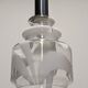 Suspension italienne en verre Murano, années 60-70