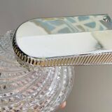 Mid Century clear glass si wall sconce lamp