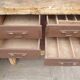 Workbench cabinet with 11 drawers