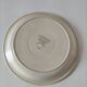 Doverstone Heather plate, ochre brown botanical design, England 70s