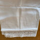 Old sheet very large dimension delicate hand embroidery (single panel)