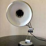 Brushed metal Aluminor lamp 1970