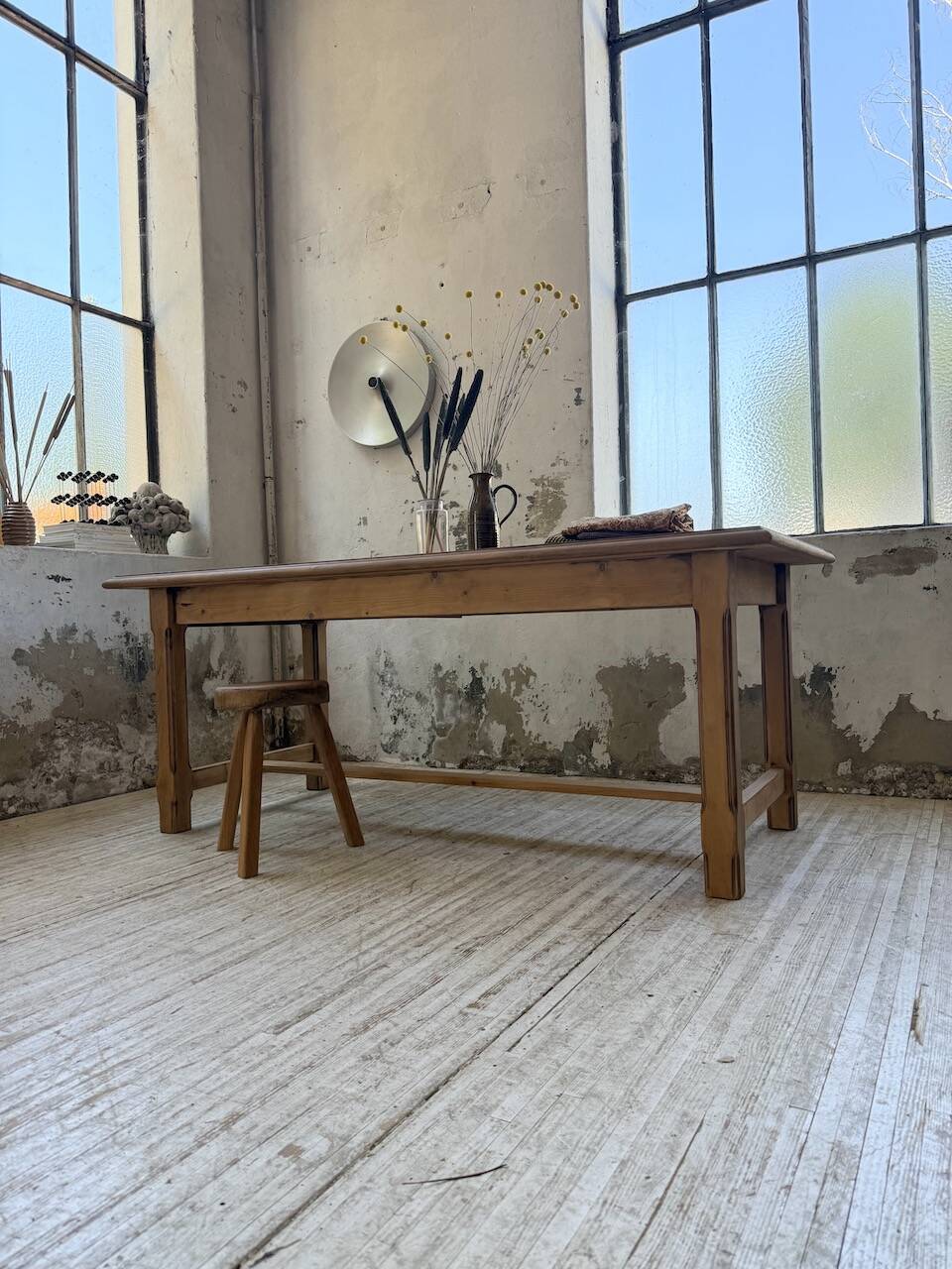 190 cm pine farmhouse table