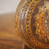 20th-Century Ornately Wooden Water Bottle, 1890s